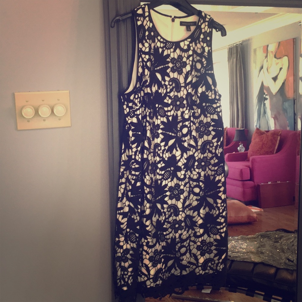 Banana republic lined LBD
